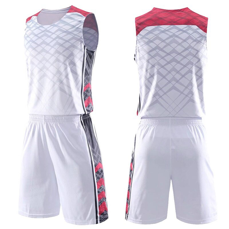 Double Side Wearable Basketball Uniform