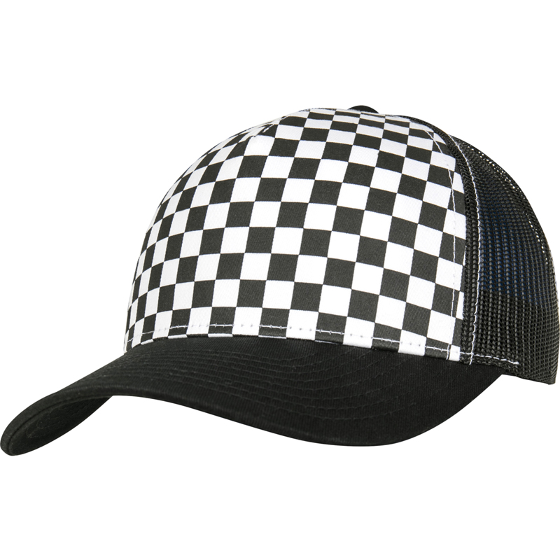 Checkerboard Retro Trucker Cap