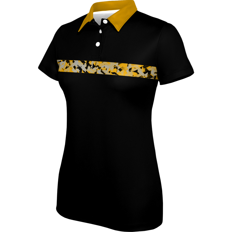 Geo Stripes Polo Shirts